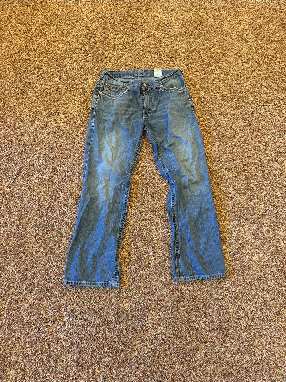 Ariat Classic Men's Blue Denim Jeans